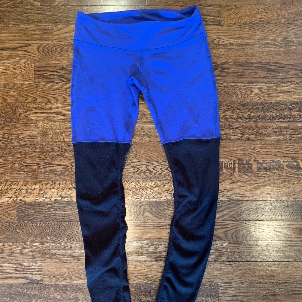 All Yoga pants. Beautiful royal blue/black